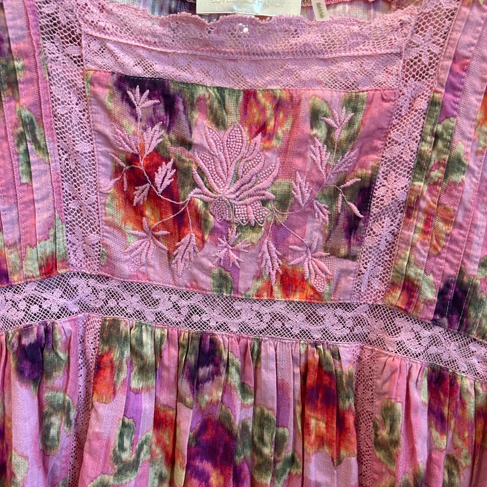 LoveShackFancy Wild Pink Nutmeg Dress - Picture 8 of 12